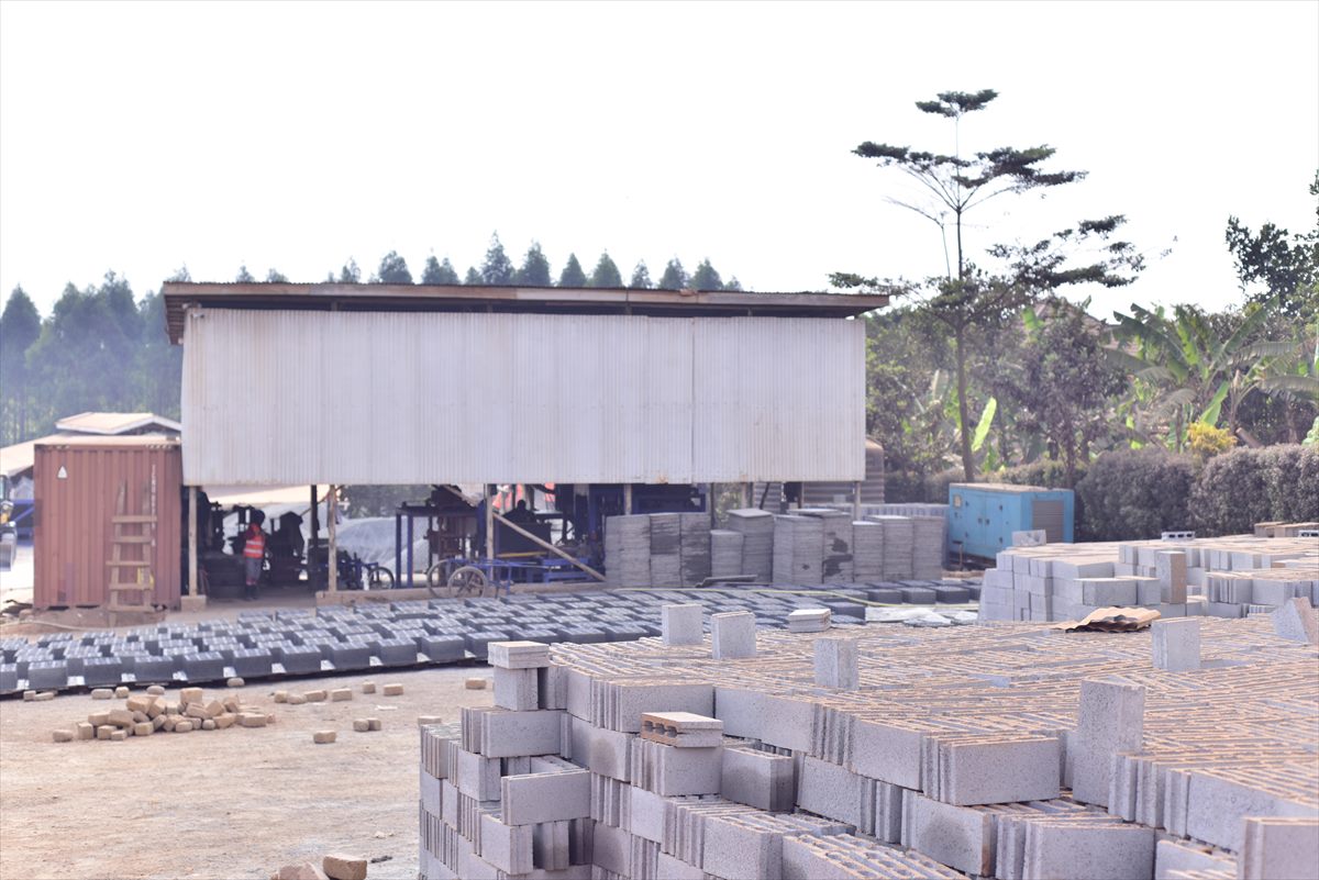 Wide view of the BOKSWA production yard